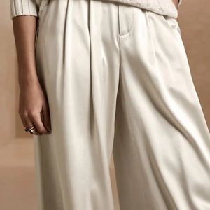 Banana republic silk pants size 0